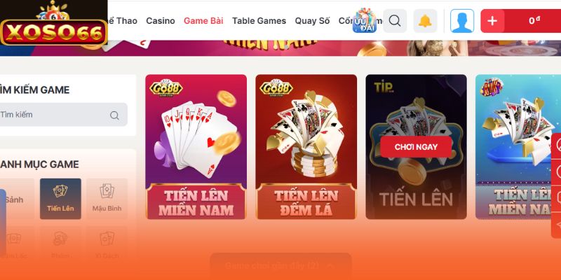 Bạn được linh hoạt khi đánh bài